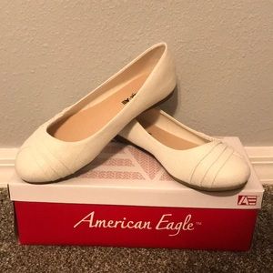 AE Slip-On’s they are off white to cream color.